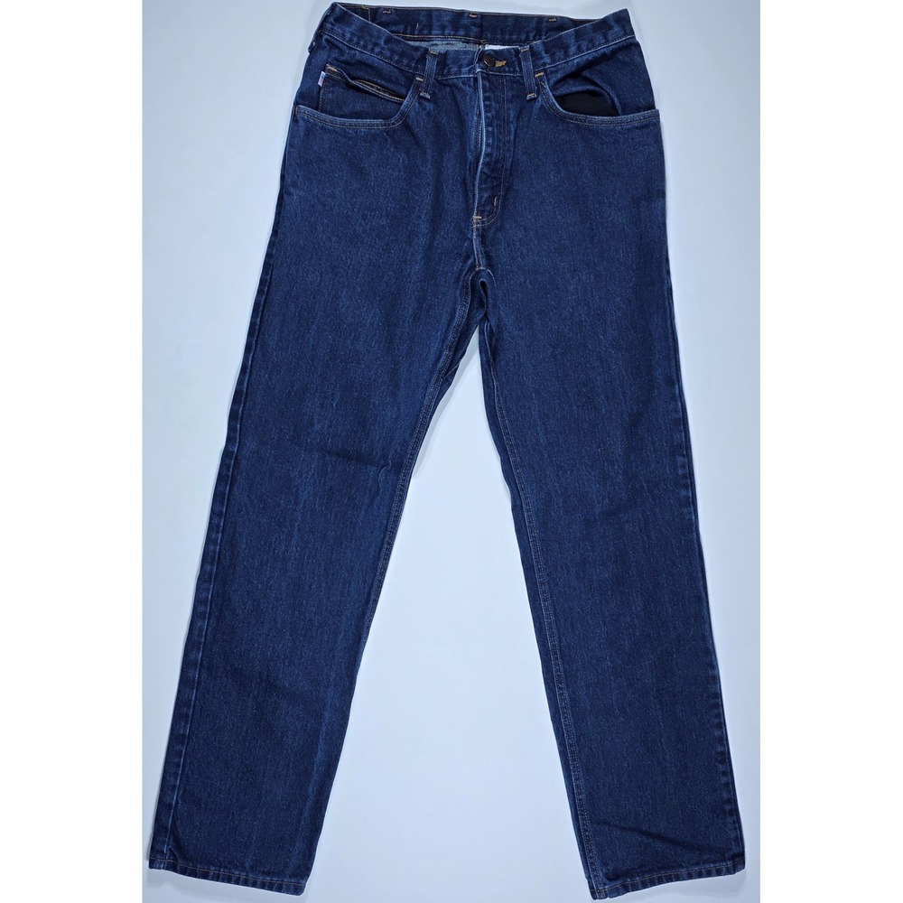 All American Clothing Co Men's Dark Wash Straight Leg Jeans 31x32